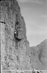 Terrain Prints: Climbers on Kern Knotts Buttress