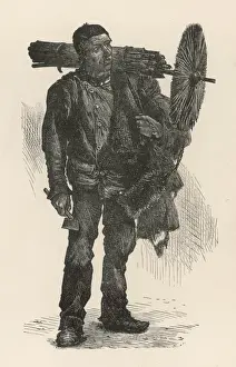Sweeps Prints: Climbing Chimney Sweep
