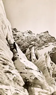 America Prints: CLIMBING GLACIAL ICE