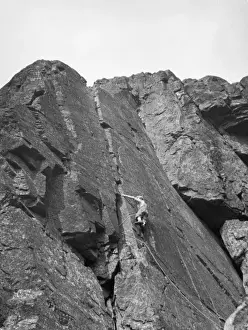 Climber Prints: Climbing Great Gable