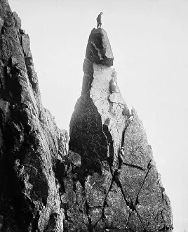 Climbing The Needle, Great Gable, Lake District