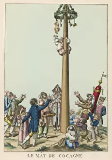 Previously Prints: CLIMBING THE POLE / FAIR