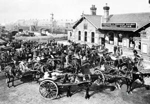 Clitheroe Prints: Clitheroe Railway Station