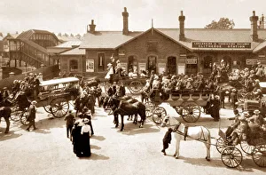 Clitheroe Railway Station Victorian period