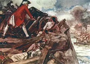 Clive Prints: Clive Defends Arcot / 1751