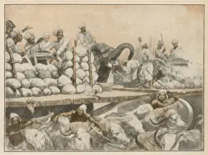 Clive Prints: Clive at Plassey / India