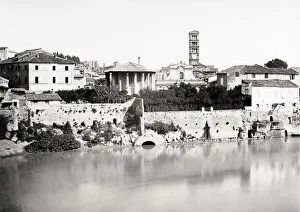 The Cloaca Maxima, drain, sewer, Rome Italy