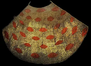 Inhabitants Collection: Cloak that the Hawaiian chiefs wore as a symbol of status