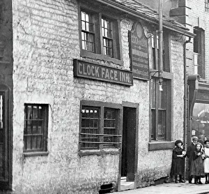 Clock Face Inn, Burnley, Lancashire, early 1900s