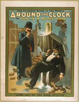 Around the clock, or Fun in a music hall the funniest show i