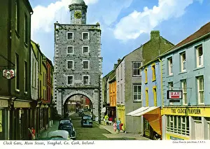 Signs Prints: Clock Gate, Main Street, Youghal, County Cork, Ireland