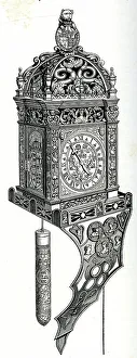 1532 Prints: Clock given by King Henry VIII to Anne Boleyn