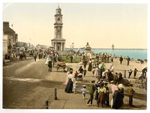 Images Dated 3rd May 2012: Clock tower, Herne Bay, England