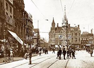The Clock Tower, Leicester, early 1900s