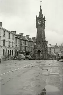 Images Dated 7th January 2020: The Clock Tower, Machynlleth, Powys, Wales