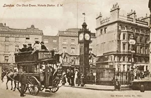 Frank Gallery: The Clock Tower, Victoria Station, Pimlico, London