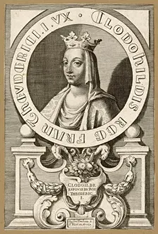 Thierry Prints: Clodoilde, Queen