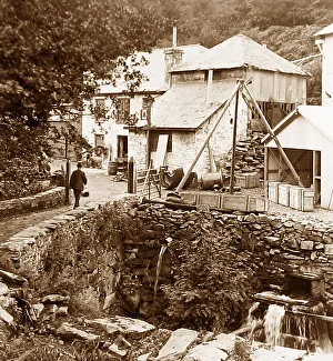Quarrying Prints: Clogau St. David's Gold Mine near Bontddu early 1900s