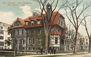 Tiled Prints: The Cloister, Yale University, New Haven, Connecticut, USA