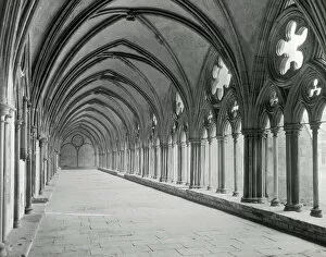 The Cloisters, East Walk, Salisbury Cathedral, Wiltshire