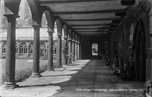 Shadows Prints: Cloisters of Lincoln Cathedral