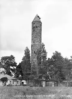 Rear Prints: Clondalkin Round Tower, Co Dublin