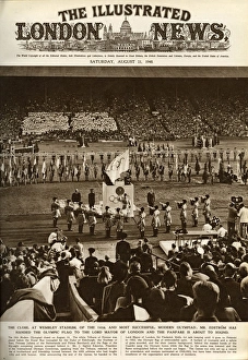 Closing Gallery: Close of the 1948 Olympic Games