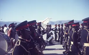 Salalah Prints: Close up of Omani guards on parade
