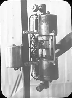 Hargrave Prints: Close-up of Otto-cycle engine
