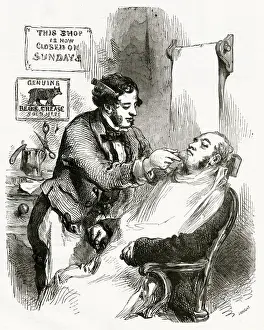 Sundays Prints: Closed on Sundays 1855