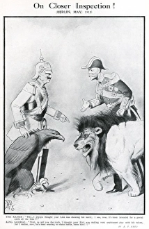 Images Dated 14th February 2011: On Closer Inspection - Kaiser and King George