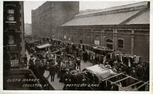 Poplar Prints: Cloth Market - Goulston Street, Petticoat Lane, London
