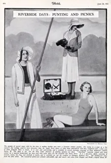 Sep18 Collection: Clothes for punting and picnics 1931