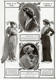Images Dated 6th October 2016: Clothing for Spring 1913