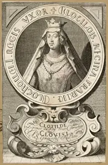Clovis Prints: Clotilde, Q of Clovis I