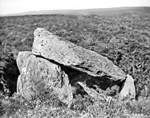 Ballycastle Prints: Cloughanuncher Cromlech or Dolmen, Ballycastle