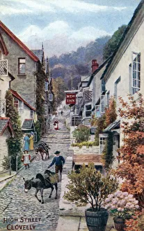 Images Dated 1st August 2011: Clovelly, Devon