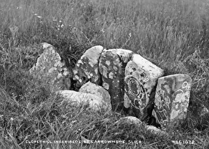 Cist Prints: Cloverhill Inscribed Cist, Carrowmore, Sligo