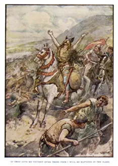Clovis Becomes Christian