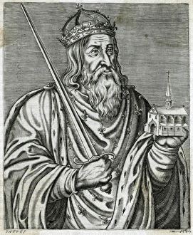 Thevet Gallery: Clovis I (Thevet)