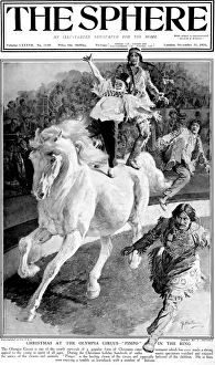 Stunts Collection: Clown and Indians of the Olympia Circus, London, 1921