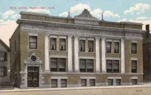 Pilasters Prints: Club Jolliet, Manchester, New Hampshire, USA