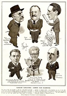 Hare Gallery: Clubland caricatures: Garrick Club celebrities