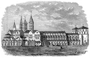 Images Dated 9th March 2018: Cluny Abbey, France