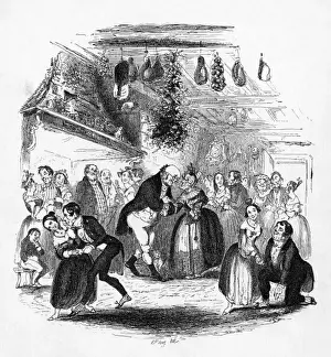 Pickwick Prints: Cmas at Dingley Dell