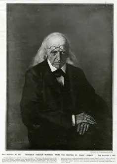 Theodor Prints: Cmt Mommsen / Lenbach