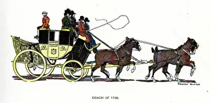 Coach of 1790 by Edward Penfield