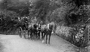 Unusually Prints: Coach near Grasmere, Lake District