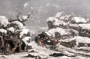 Peril Prints: Coach in a Snowdrift