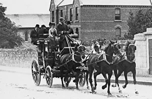 Coach and Four Victorian period